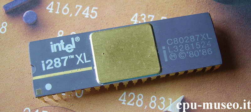 Coprocessor intel 287 XL