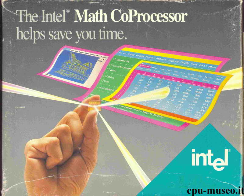BOX INTEL 80287 - 8