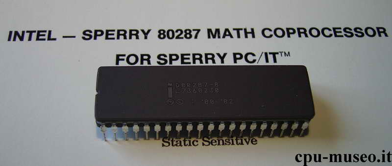 80287 for sperry PC