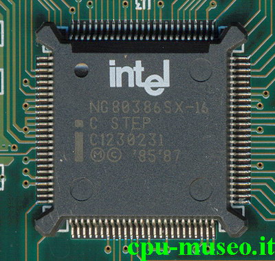 Intel NG80386SX-16 (C STEP)